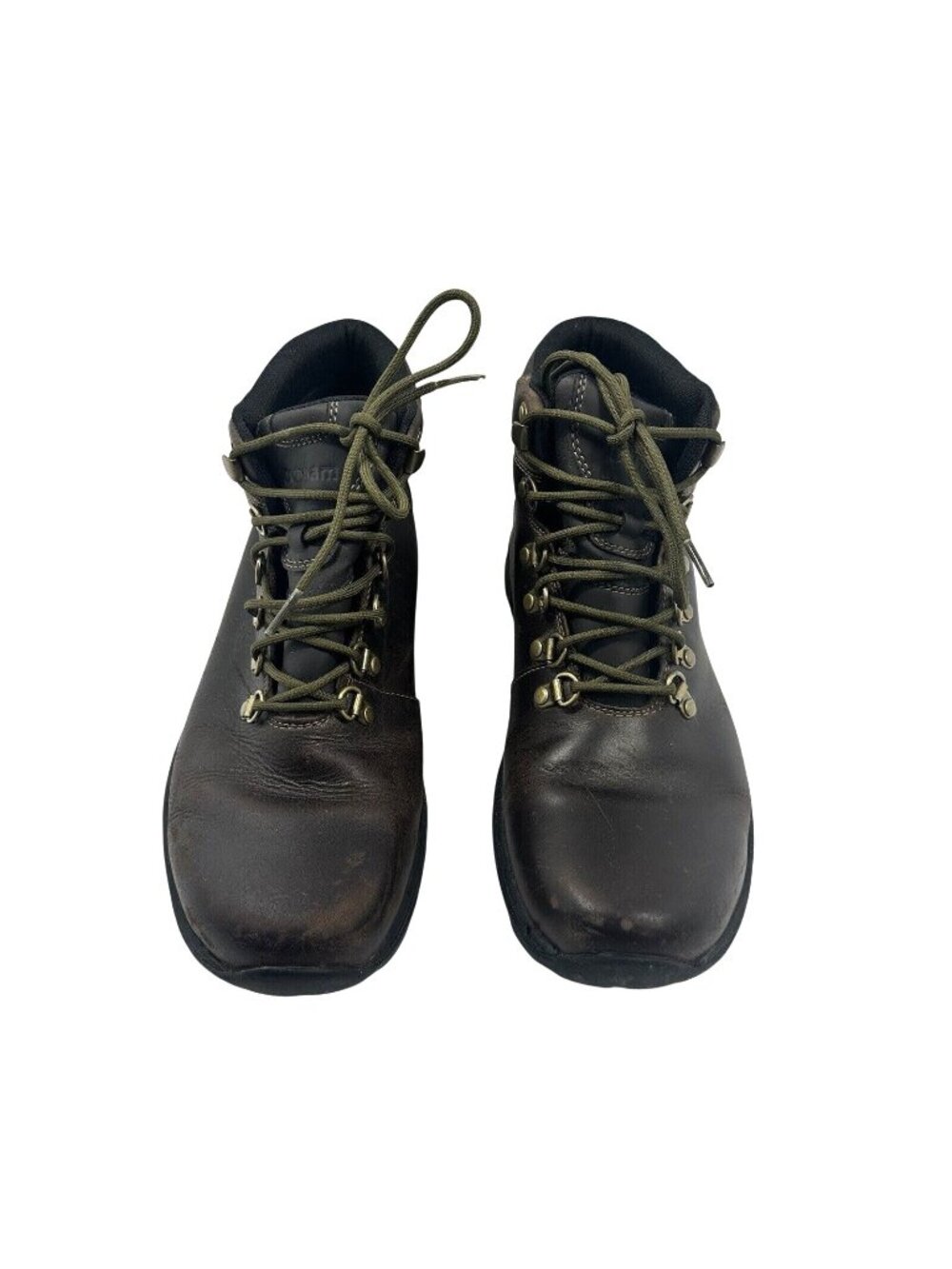 Dunham Mens Boots Dark Brown Leather  Size 10.5 Ankle Boots Minimalist